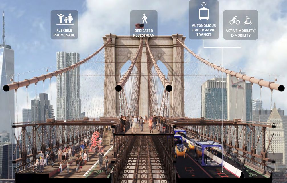 Бруклинский мост, проект