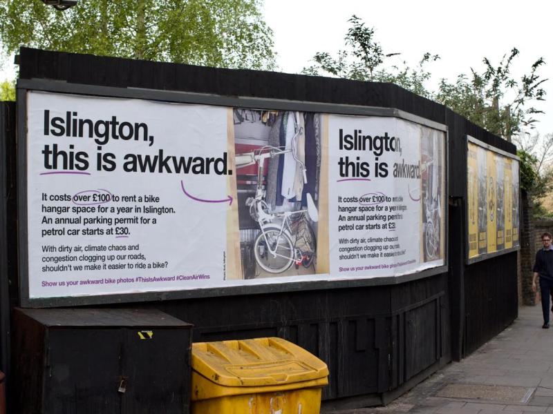 Велосипед в неловком&nbsp;положении